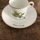 Old coffee cup and saucer