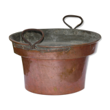 Cache pot en cuivre (fleur)
