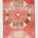 3x15 Vintage Runner Rug, Turkish Runner, Long Wide Hallway Runner, 87x440Cm