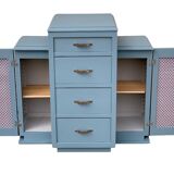 Asymmetrical Art Deco chest of drawers 1939