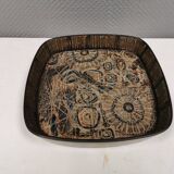 Large Royal Copenhagen Faience dish from the Baca series, by Niels Thorsson