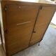 Antique shop display cabinet, 1930s