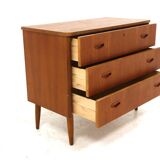 Commode scandinave en teck, Suède, 1950