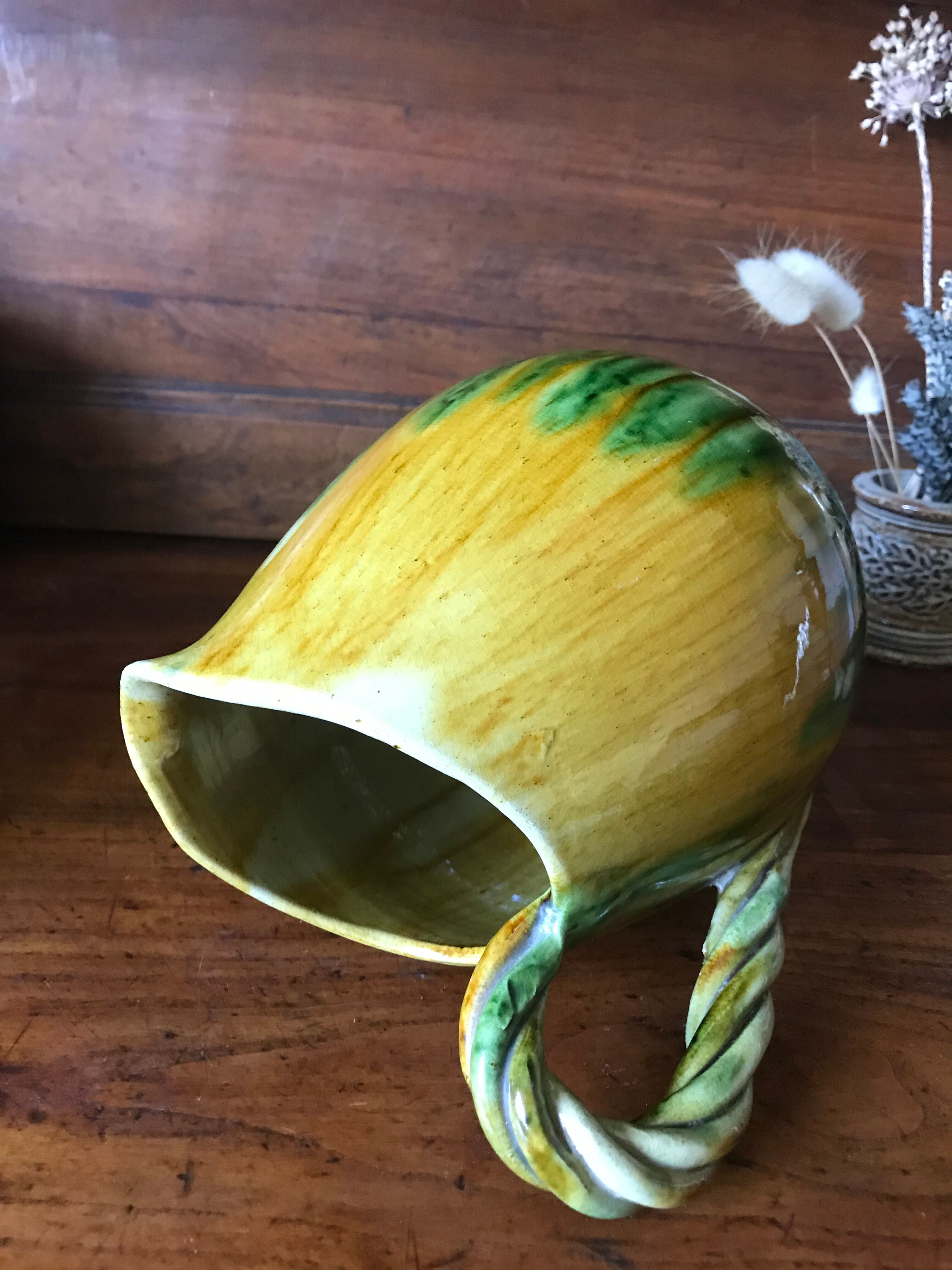 Vallauris sandstone pitcher