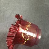 Enamelled red tulips