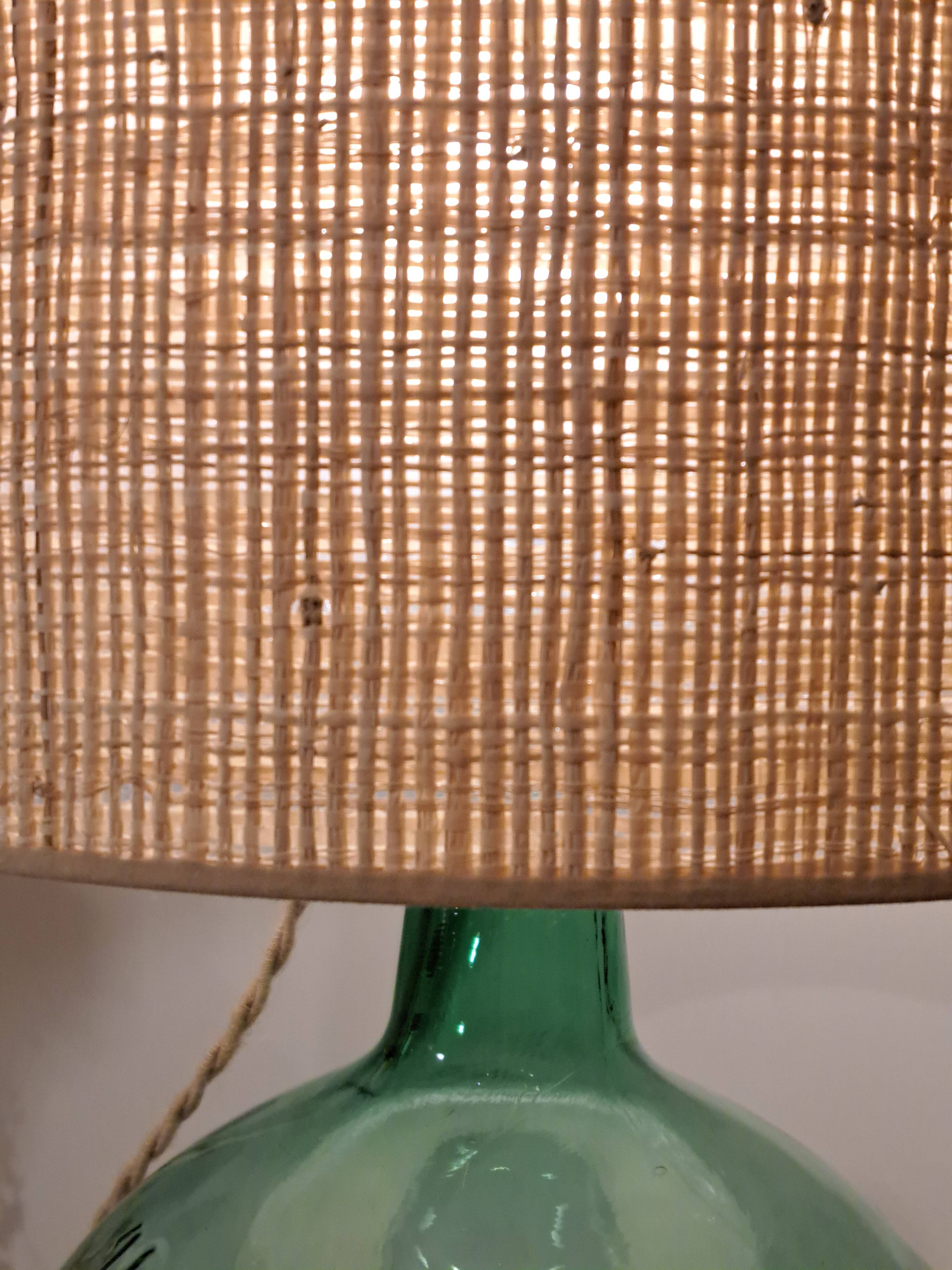 Lampe dame Jeanne vintage