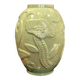 Grand vase en faïence à glaçure céladon/vert, suédois moderne
