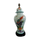 Asian Limoges-inspired potiche or lamp foot