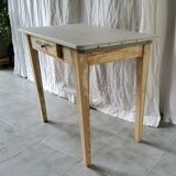Patinated farmhouse table