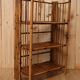 Foldable bamboo shelf