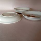 4 Sarreguemines “Chardons” soup plates