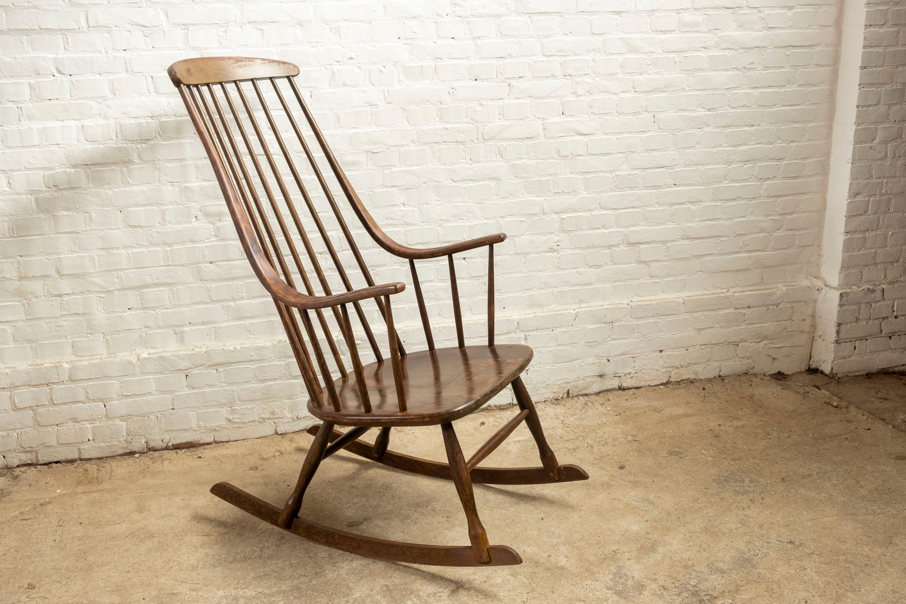 Lena Larsson rocking chair by Nesto Sweden