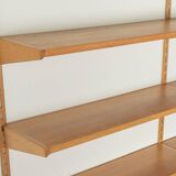 1960s wall shelf, Kai Kristiansen, FM Møbler
