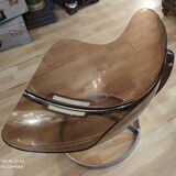 Low armchair called "sphere" by Boris Tabacoff for MMM in 1971