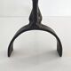 Paire de chenets vintage 1960