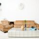 Aluminium and mirror coffee table, Roche Bobois, 1970-1980