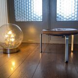 Vintage space age sputnik globe table floor lamp from doria leuchten, 1970s