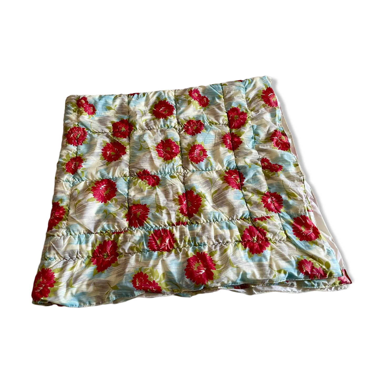 Vintage floral bedspread