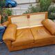 Canape 2 seater full grain leather