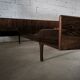 Lit scandinave en palissandre vintage