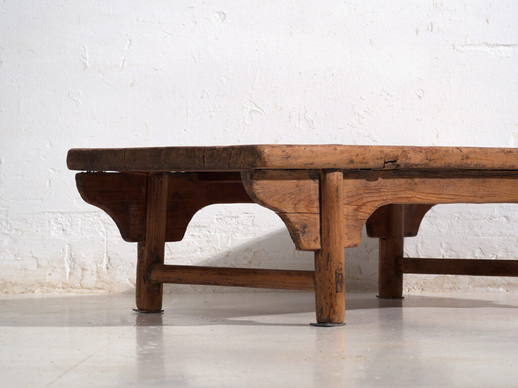 Antique pine coffee table – China, circa 1930