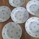 Lot de 6 assiettes vintage