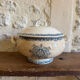 Fruit bowl in Creil and Montereau ironstone, Guirlande model.