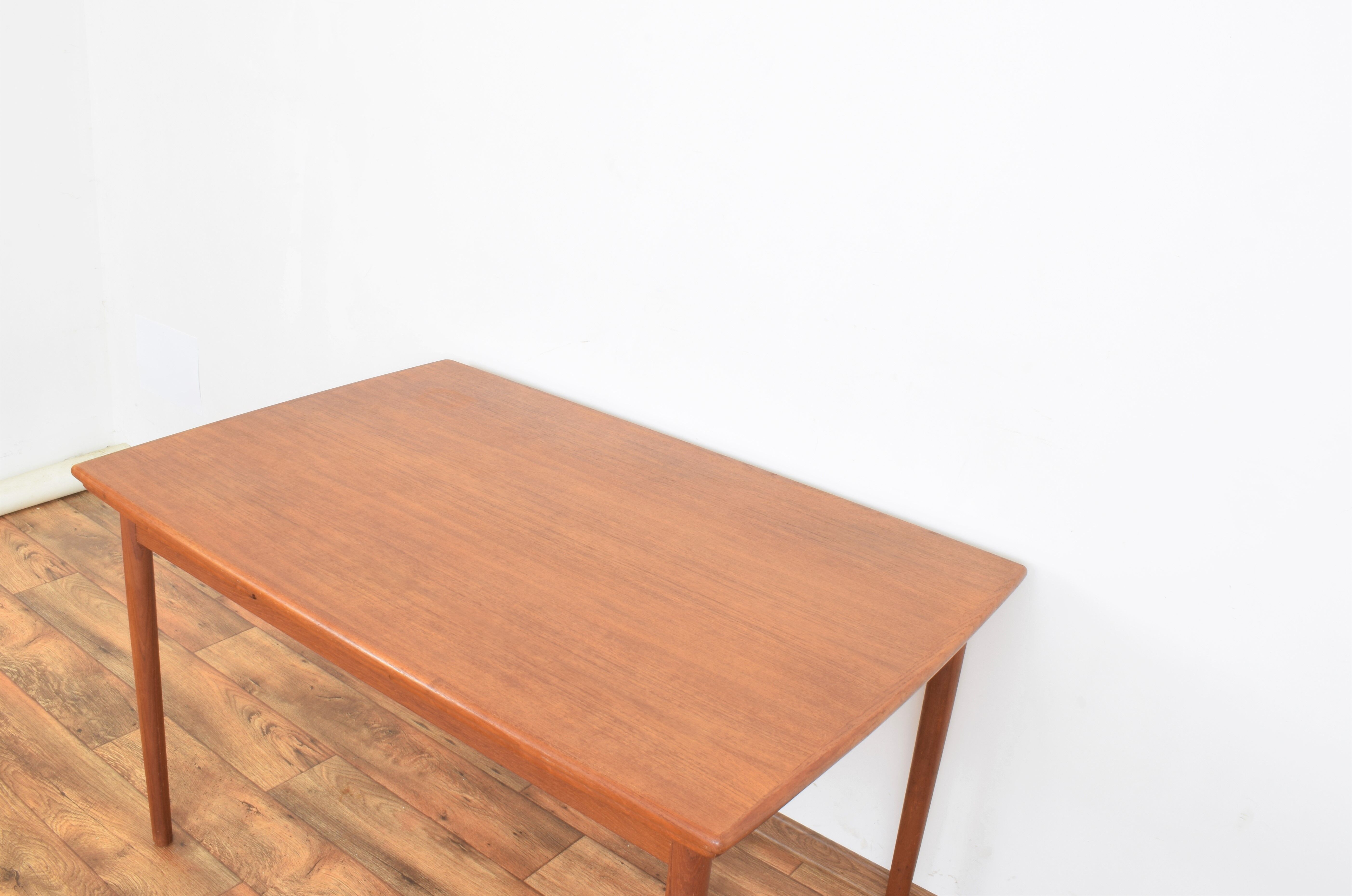 Danish teak extendable dining table
