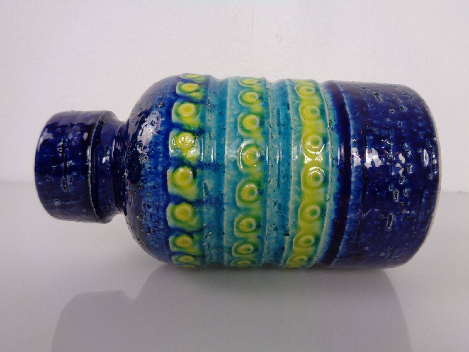 Studio ceramic vase by Aldo Londi for Bitossi, 1960s