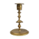 Antique Flemish Copper Disc Candlestick, 15th Century