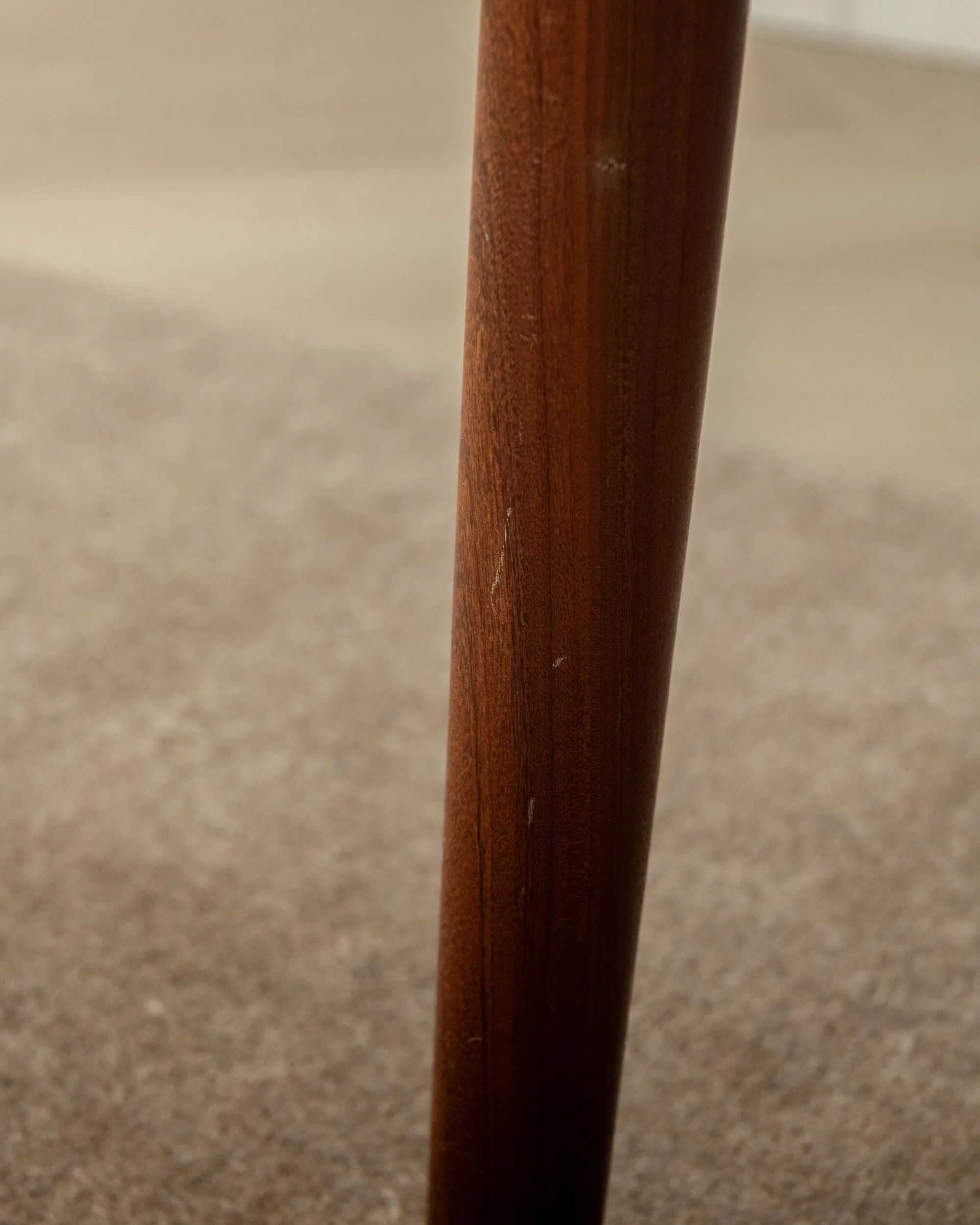 Danish modern teak extendable dining table model 24 by Ansager Møbler 1960s