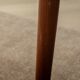 Danish modern teak extendable dining table model 24 by Ansager Møbler 1960s