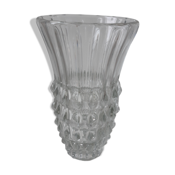 50s glass vase