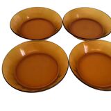 4 assiettes + 4 ramequins duralex