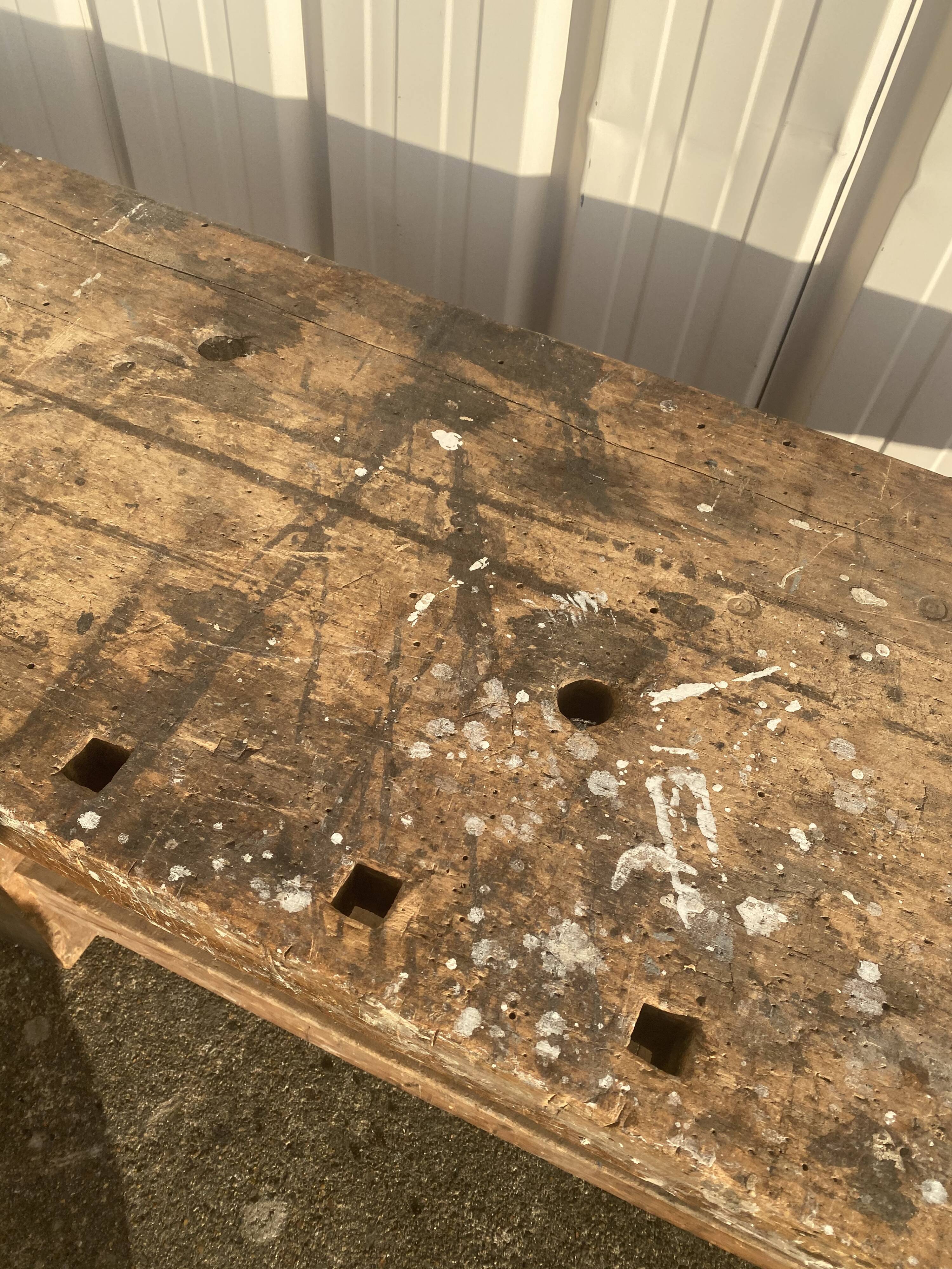 Double press carpenter workbench