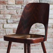 Set of 6 Dining Chairs by Oswald Haerdtl, Reupholstered in Kvadrat Fabric