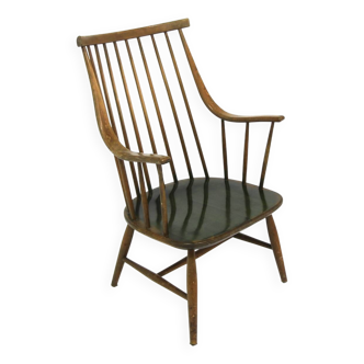 Fauteuil scandinave "Grandessa", Lena Larsson, Nesto, Suède, 1960