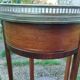 Chevet ancien style louis xvi plateau marbre