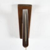 Vintage swivel applicator with Germany 1960s textile lampshade