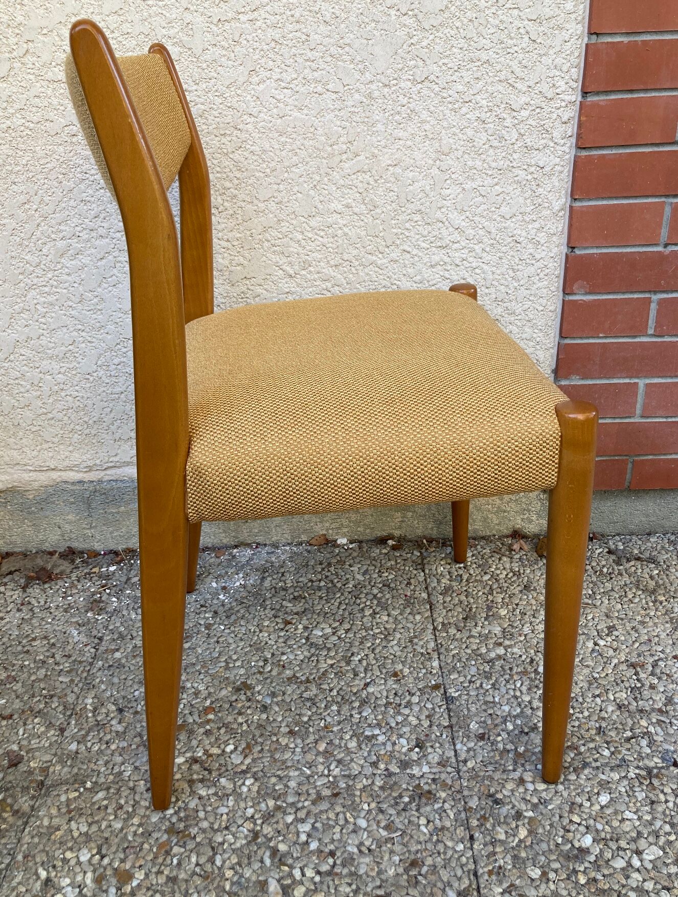 Set of 6 vintage Scandinavian chairs
