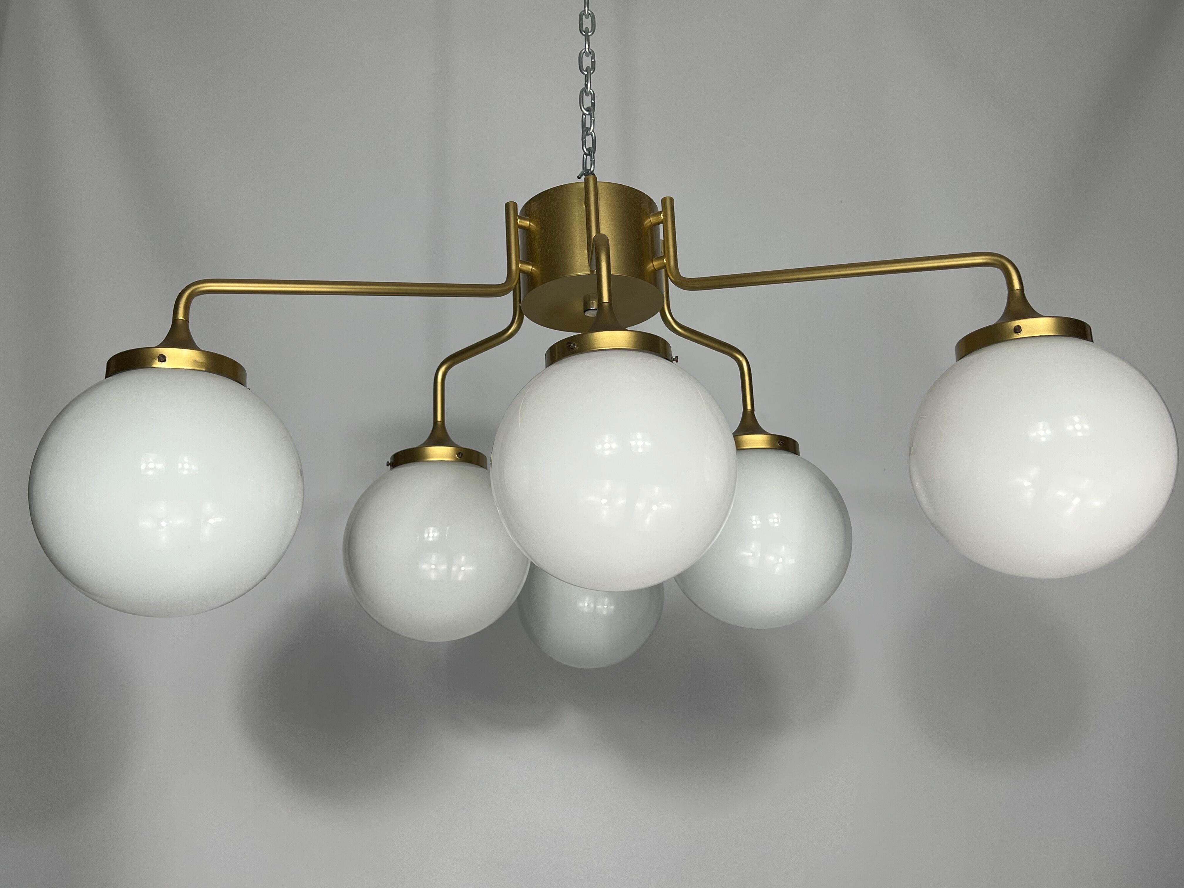 Ceiling lamp by Reggiani Italy 1970