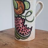 Talavera ceramic pitcher Mexico 1960