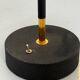 Old metal and persplex floor lamp, French design, vintage 60s