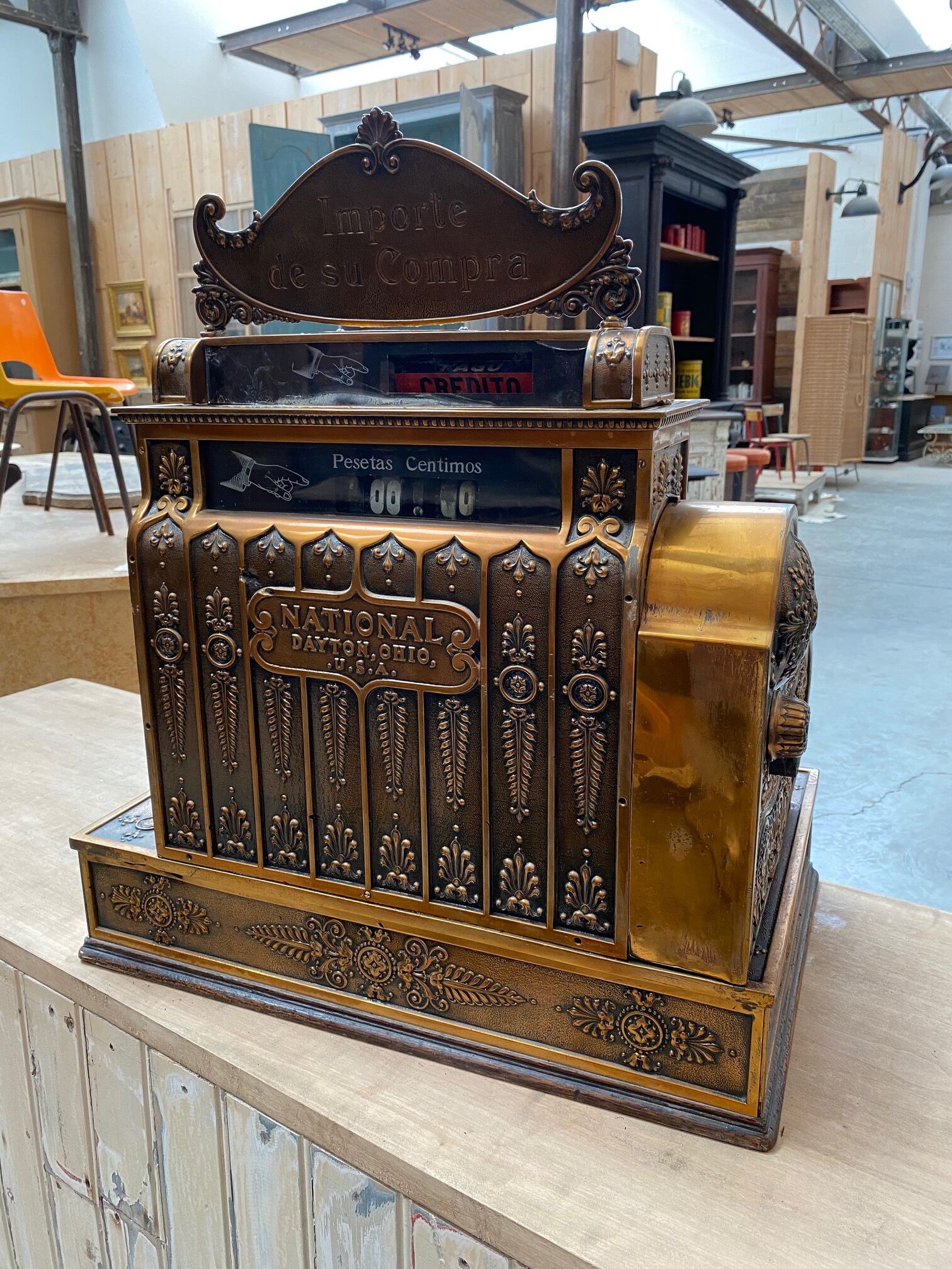 Ancienne caisse enregistreuse « national »