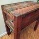 Handmade workbench (60s) solid wood
