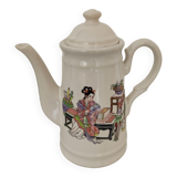 Japanese décor teapot