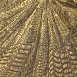 Coupe brutaliste en bronze