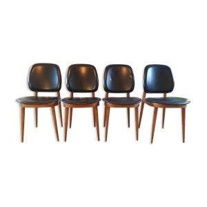 Lot de 4 chaises baumann