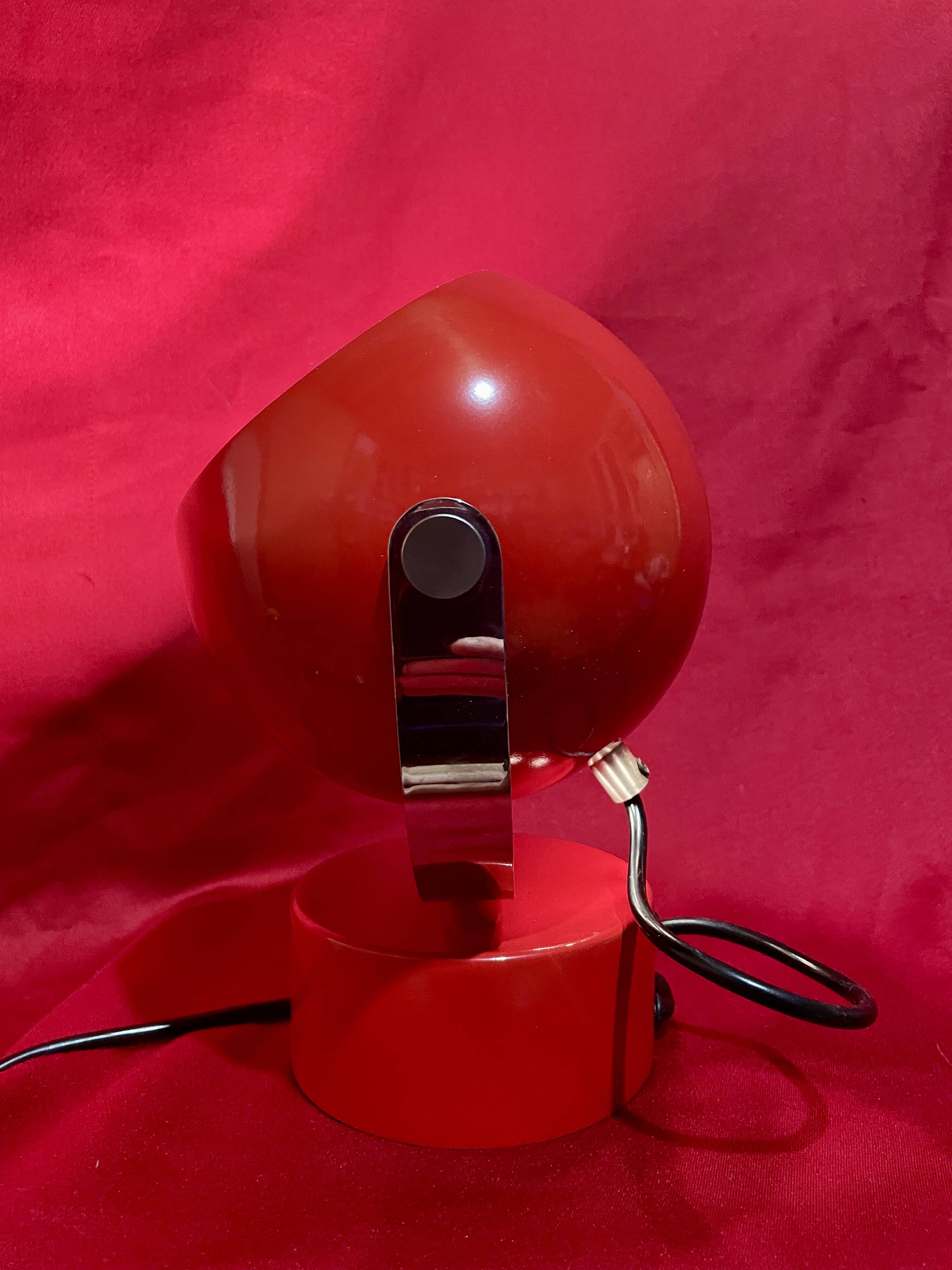 Eyeball table lamp, 1970s