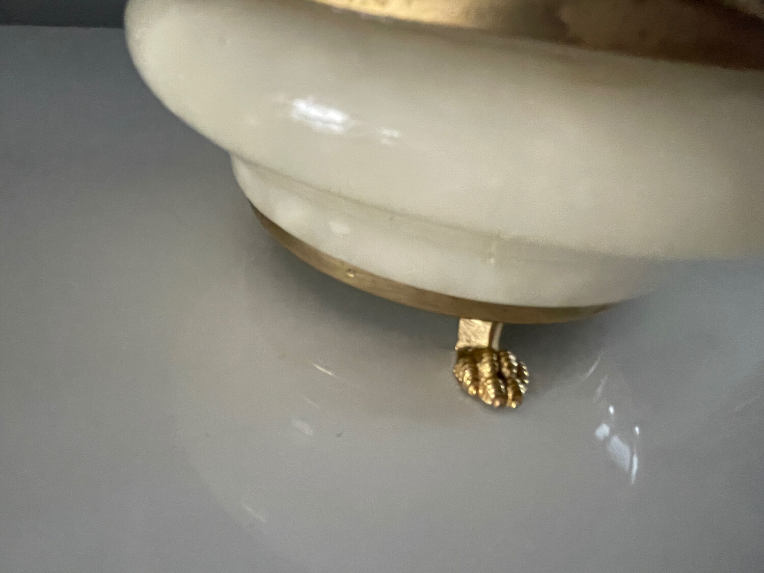 Vintage marble ashtray